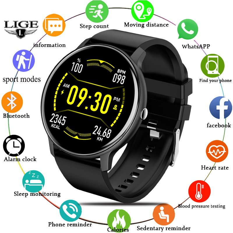 Smartwatch Watches Brands For Women - LIGE Smartwatch für Damen und Herren,