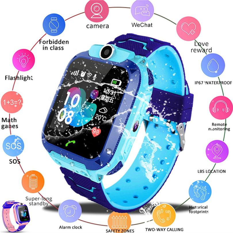 Smartwatch Watches For Kids With Gps - Q12 Kinder Kinder Smart Uhr SOS