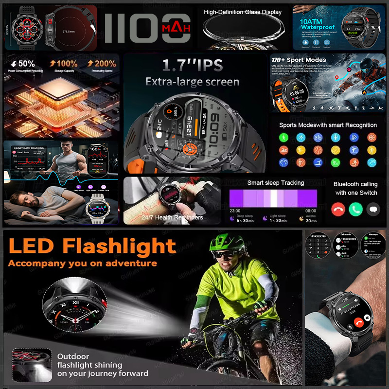 T-REX 3 Militär-Smartwatch für – Altimeter Compass Watch Bewertung und Preis