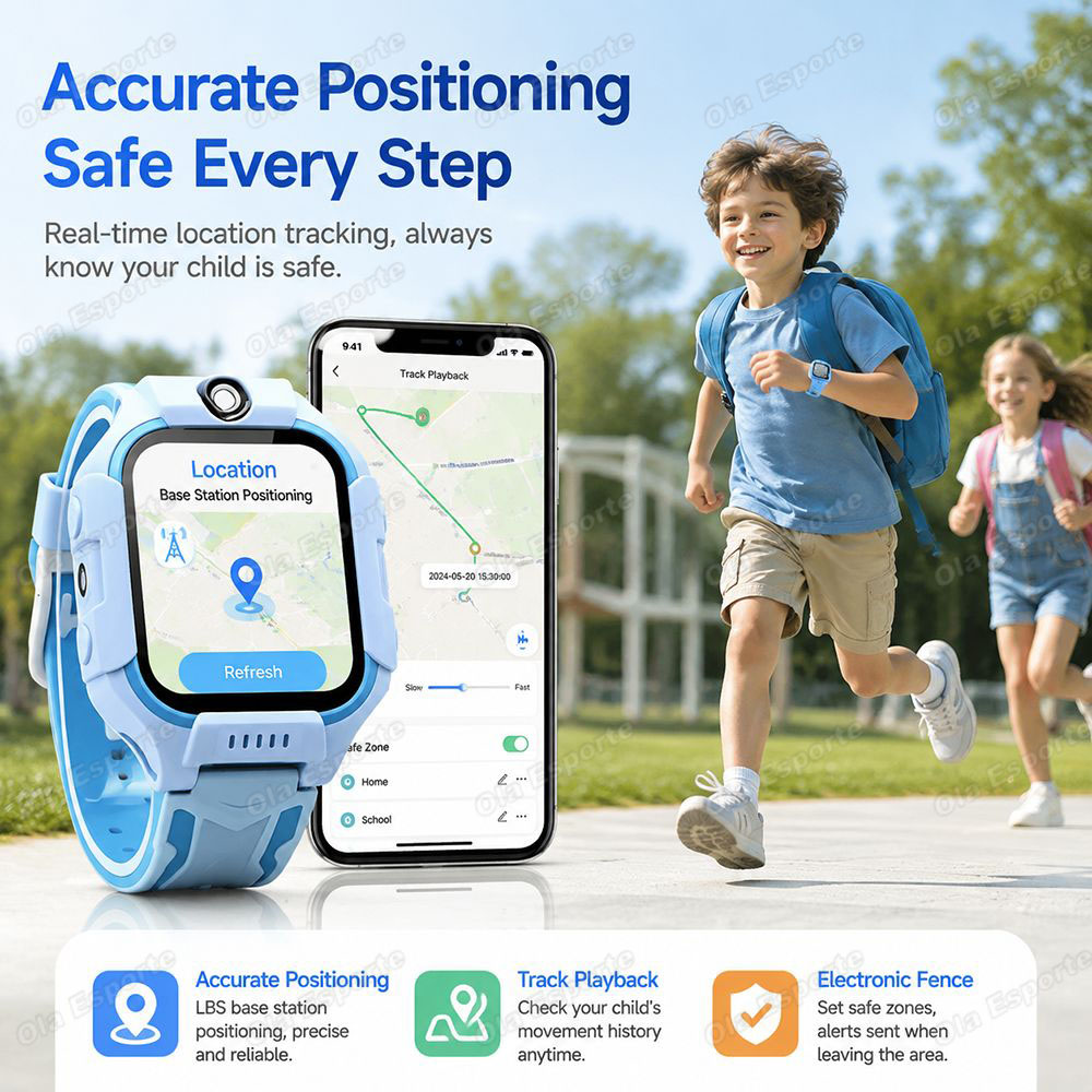 2027 Neue 2G/5G Kinder-Smartwa – Smartwatch Watches For Kids With Gps Bewertung und Preis