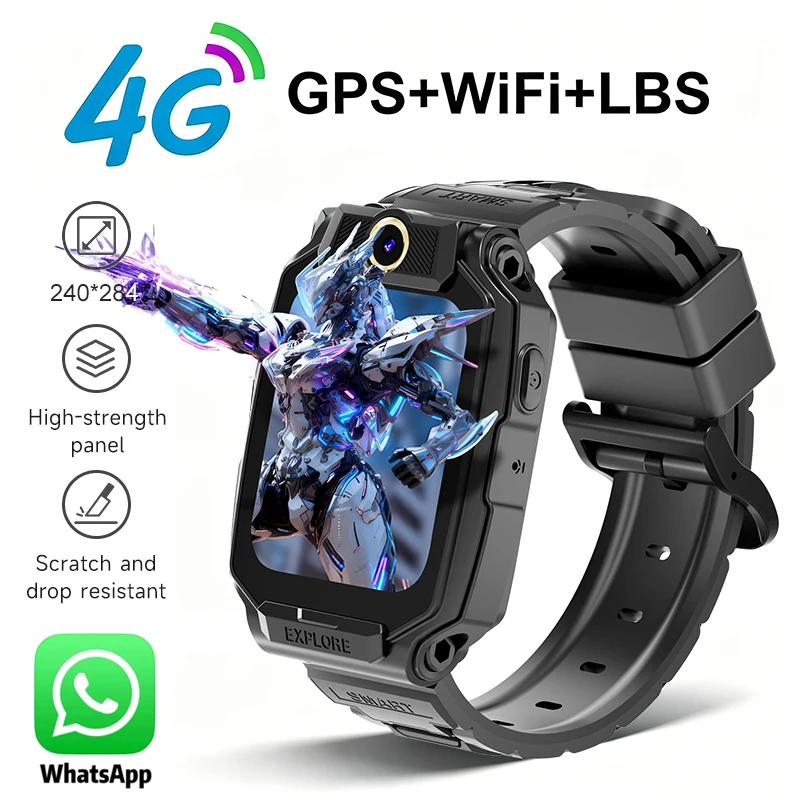 4G Kinder-Smartwatch mit GPS,  – Smartwatch Watches For Kids With Gps Bewertung und Preis