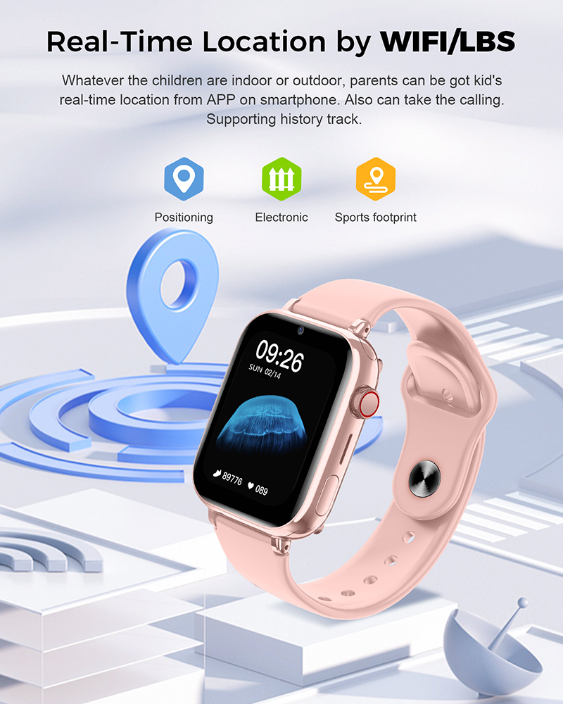 Neue 4G Kinder-Smartwatch mit  – Smartwatch Watches For Kids With Gps Bewertung und Preis