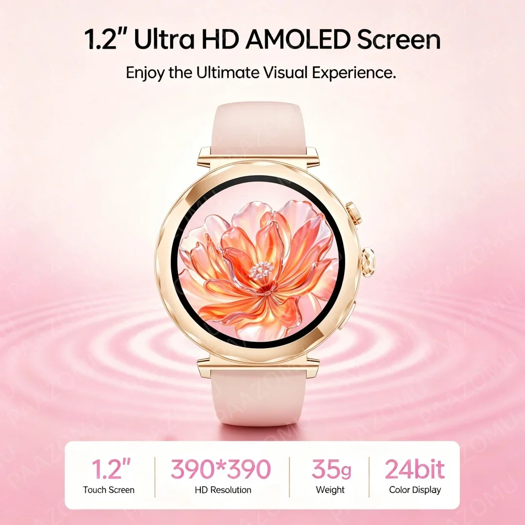 Roségoldene Damen-Smartwatch 2 – Watches Ladies Smartwatch Bewertung und Preis